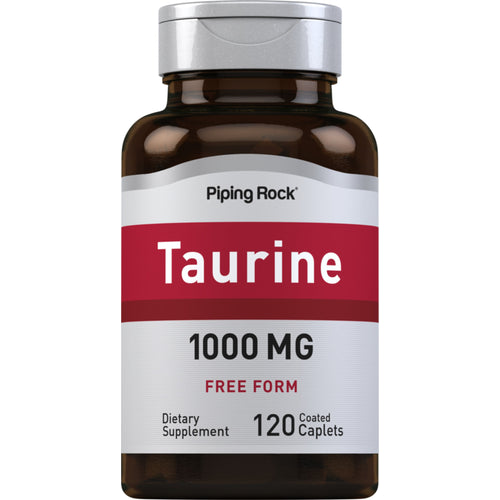 Taurina  1000 mg 120 Comprimidos oblongos revestidos     