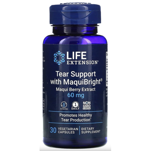 Tear Support MaquiBrightilla, 60 mg, 30 Kasviskarkit