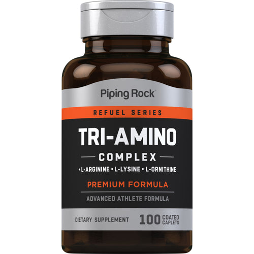 Tri Amino L-arginină L-ornitină L-listină 100 Tablete cu înveliş solubil protejate       