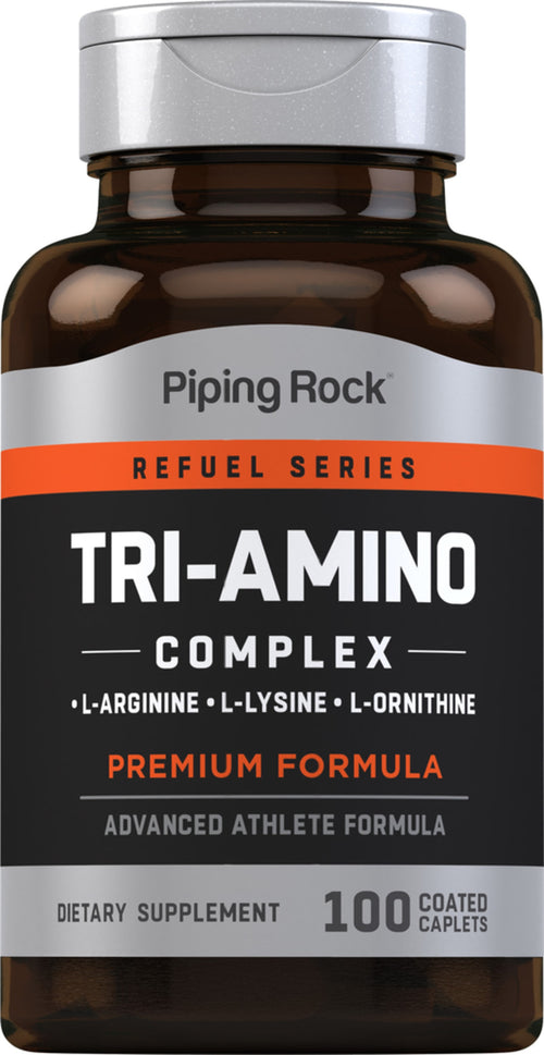 Tri-amino-L-arginina, L-ornityna, L-lizyna 100 Powlekane kapsułki       