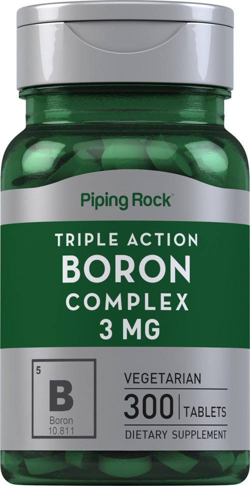 Trojitá akcia bórový komplex  3 mg 300 Tablety     