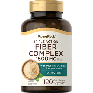 Triple Action Fiber Complex, 120 Quick Release Capsules