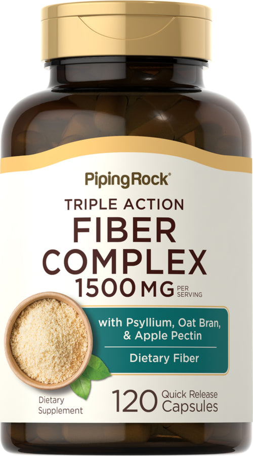 Triple Action Fiber Complex, 120 Quick Release Capsules