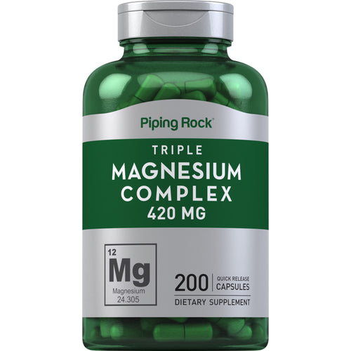 Triple Magnesium Complex, 420 mg, 200 Quick Release Capsules Video