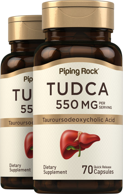Tudca, 550 mg (per serving), 70 Quick Release Capsules, 2  Bottles