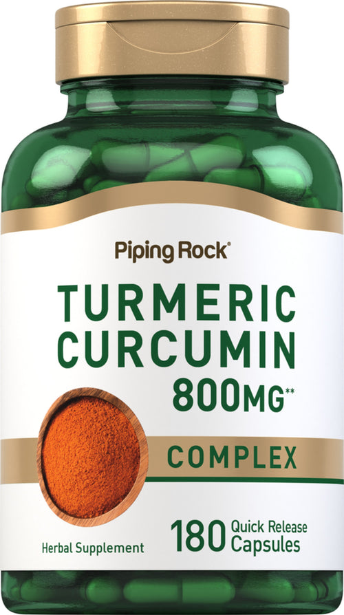 Complexe à la curcumine de curcuma 800 mg 180 Gélules à libération rapide     