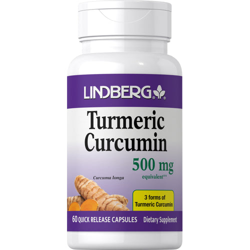 Standardisert ekstrakt av gurkemeie med kurkumin 500 mg 60 Vegetarianske kapsler     