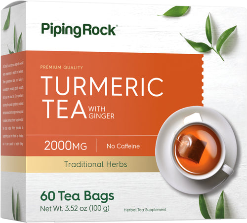 Tisane au curcuma 2000 mg 50 Sachets de thé     