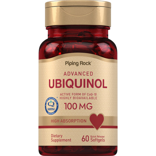 Ubiquinol 100 mg 60 Softgel for hurtig frigivelse     