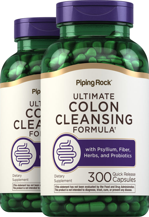 Ultimate Colon Cleanser, 300 Quick Release Capsules, 2  Bottles