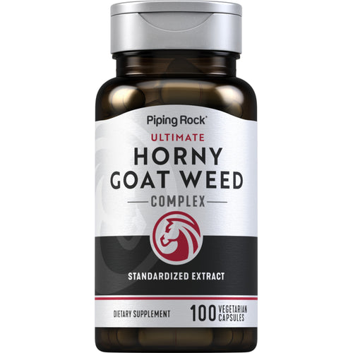 Complex esenţial de Horny Goat Weed (Iarba caprei agitate) 100 Capsule vegetariene       