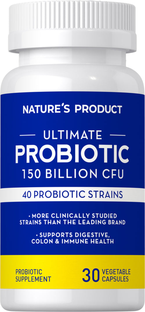 Ultimate Probiotic 150 Billion, 30 Vegetarian Capsules