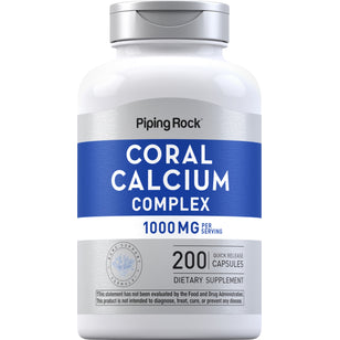 Ultra Coral Calcium Complex, 1000 mg (per serving), 200 Quick Release Capsules Bottle