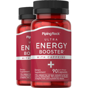 Ultra Energy Booster, 90 Quick Release Capsules, 2  Bottles