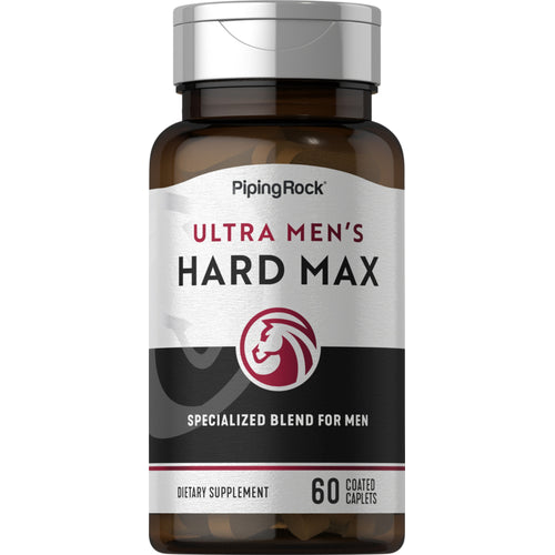 Ultra Men's HARD MAX, 60 Coated Caplets Bottle