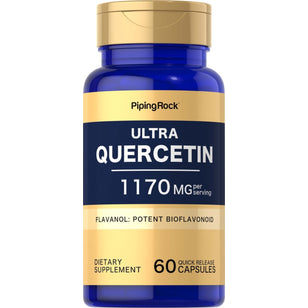 Ultra Quercetin plus Zinc Complex, 1170 mg (per serving), 60 Quick Release Capsules