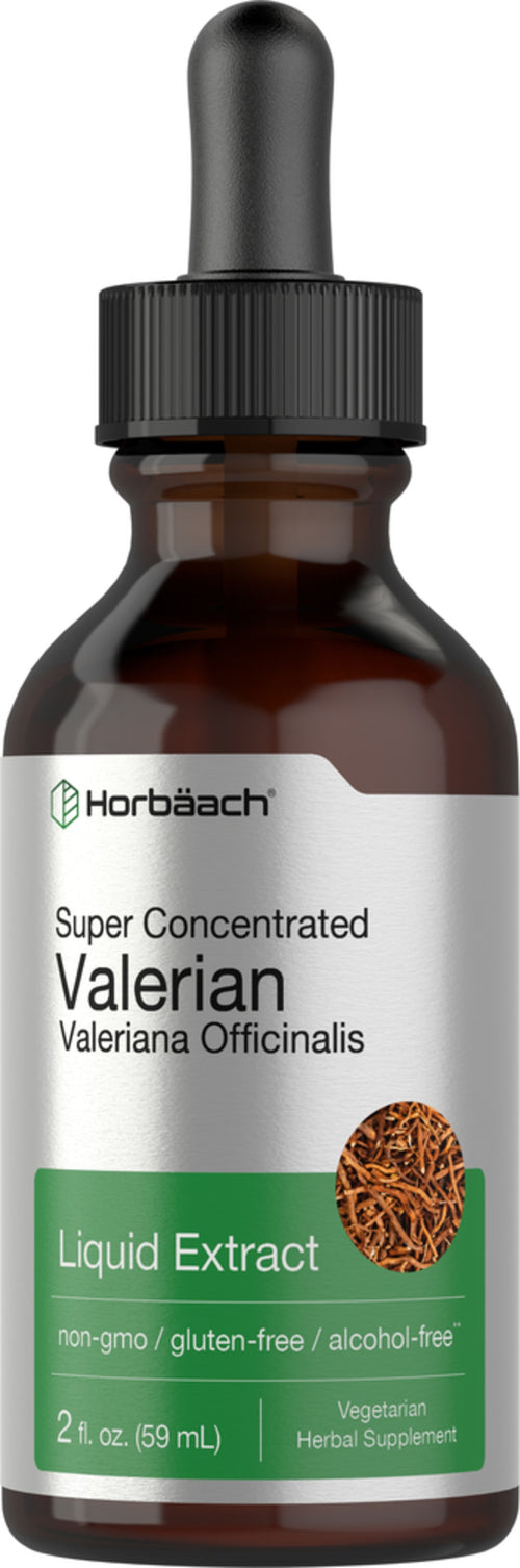 Valerian Root Liquid Extract, 2 fl oz (59 mL) Dropper Bottle