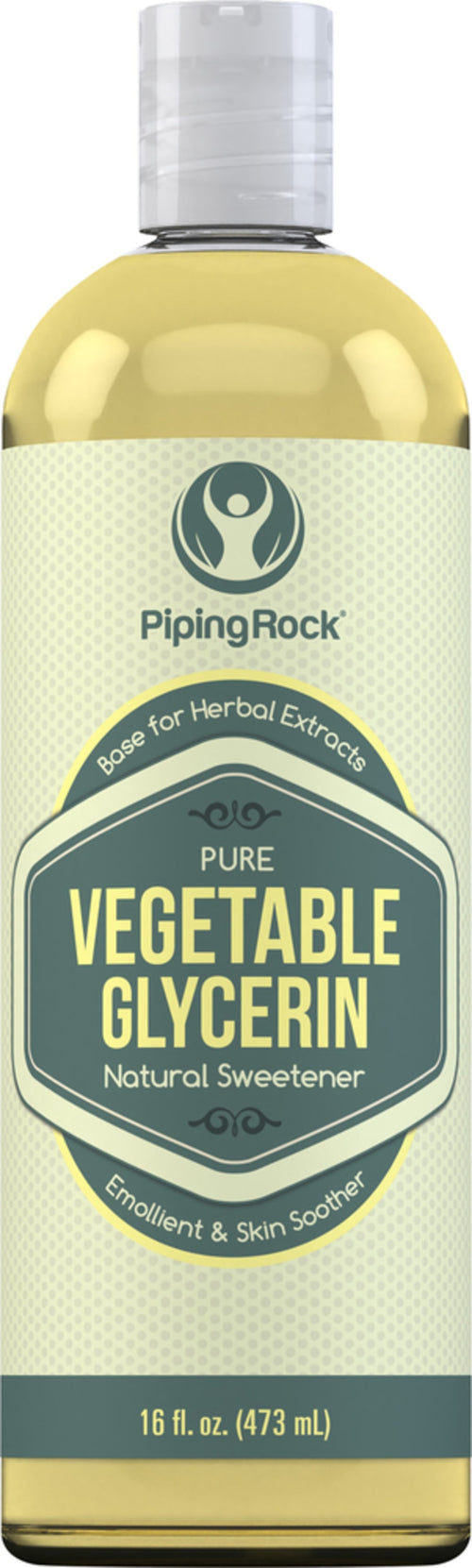 Vegetabilsk glycerin 16 fl oz 473 ml Flaske    