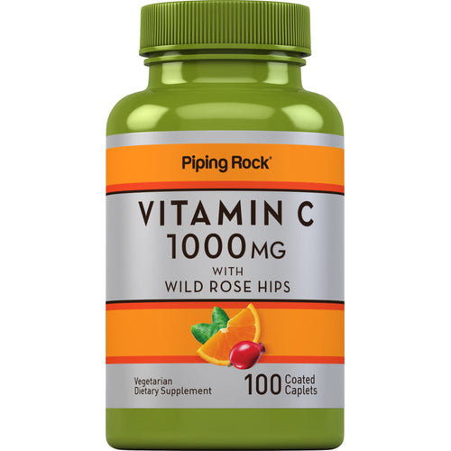 Vitamín C 1000 mg so šípkami 100 Potiahnuté kapsuly    
