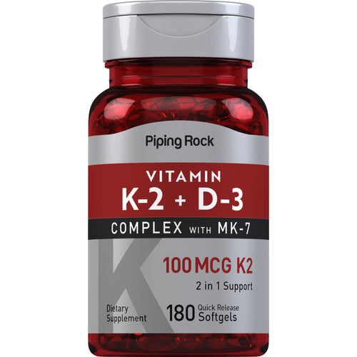 Комплекс К-2 с витамином D3 180 Быстрорастворимые капсулы       