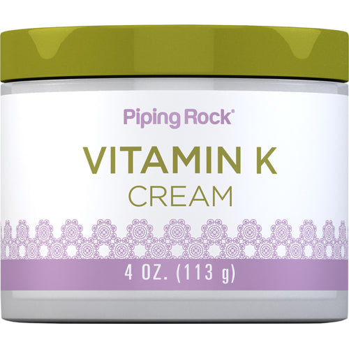 Crème à la vitamine K 4 once 113 g Bocal    