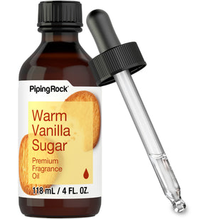 Warm Vanilla Sugar Premium Fragrance Oil, 4 fl oz (118 mL) Bottle & Dropper