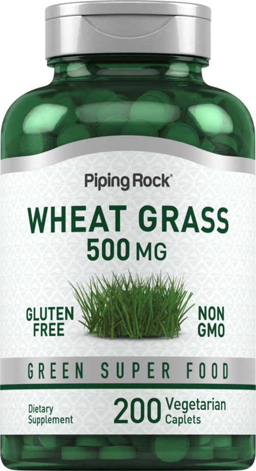 Hvetegrass  500 mg 200 Vegetariske Kapsler     