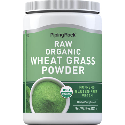 Wheat Grass Powder (Organic), 8 oz (227 g) Bottle