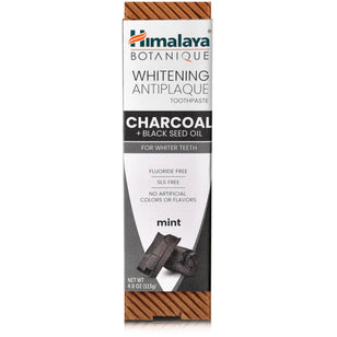 Whitening Antiplaque Charocal + Black Seed Oil Toothpaste (Mint), 4.0 OZ (113 g) Tube