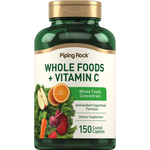 Whole Foods + Vitamin C, 150 Coated Caplets