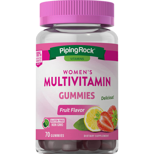 Women's Multivitamin Gummies (Fruit Flavor), 70 Gummies