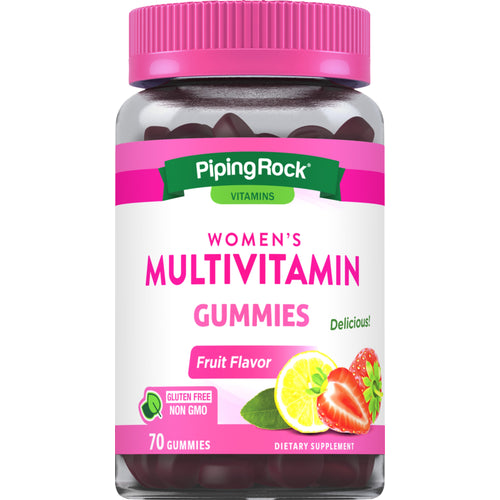 Women's Multivitamin Gummies (Natural Fruit Flavor), 70 Gummies
