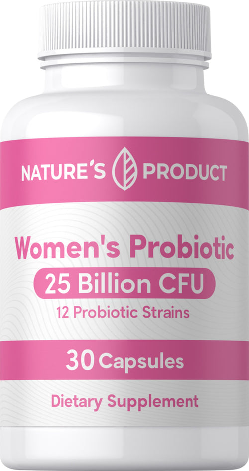 Women's Probiotic 25 Billion CFU, 30 Vegetarian Capsules