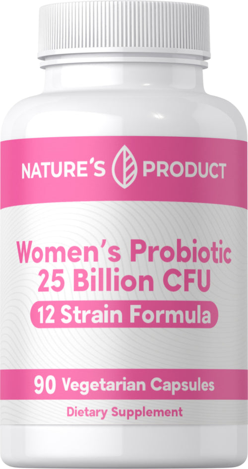 Women's Probiotic 25 Billion CFU, 90 Vegetarian Capsules