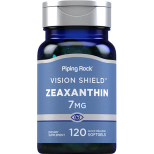 Zeaxanthin, 7 mg, 120 Quick Release Softgels Bottle