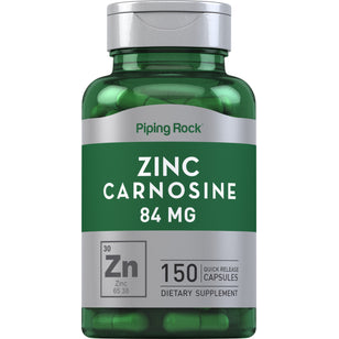 Zinc Carnosine 84 mg 150 Gélules à libération rapide     