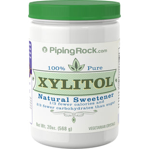 100% Pure Xylitol Sweetener, 20 oz (568 g) Bottle