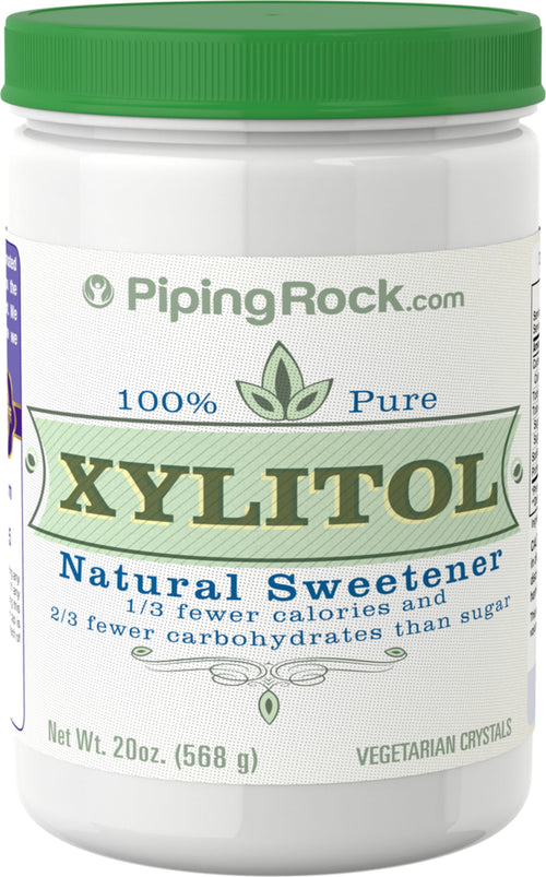 100 % puhdas ksylitoli 20 oz 568 g Pullo    