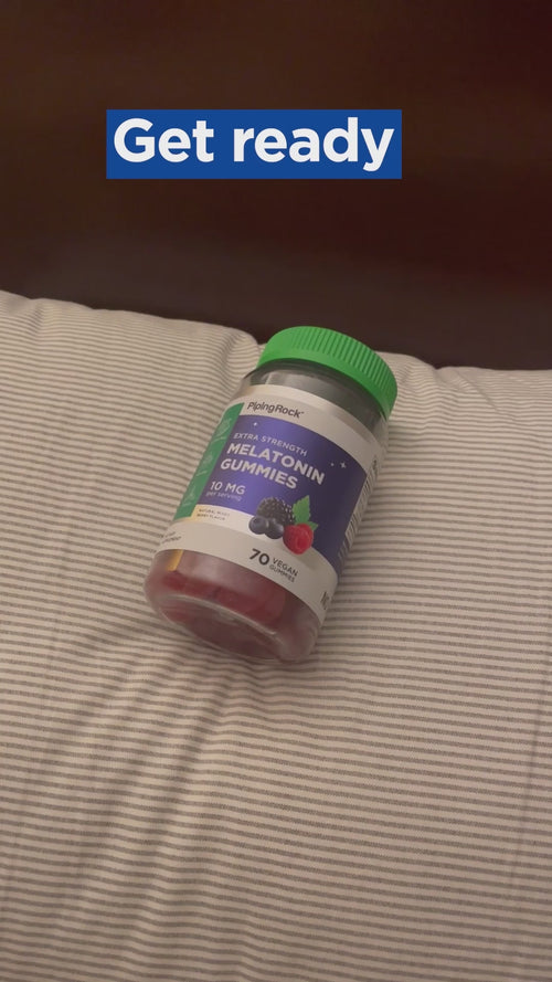 PipingRock Melatonin Gummies part of your sleep routine