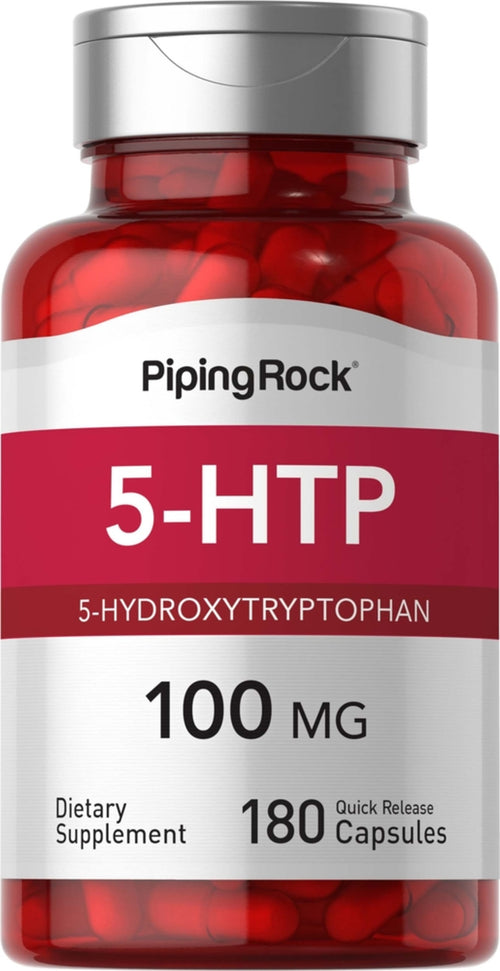 5-HTP  100 mg 180 Cápsulas de Rápida Absorção     