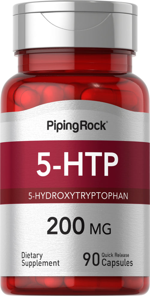5-HTP, 200 mg, 90 Quick Release Capsules Bottle