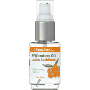 9 Wonders Oil with Sea Buckthorn, 1 fl oz (30 mL) Pump Bottle