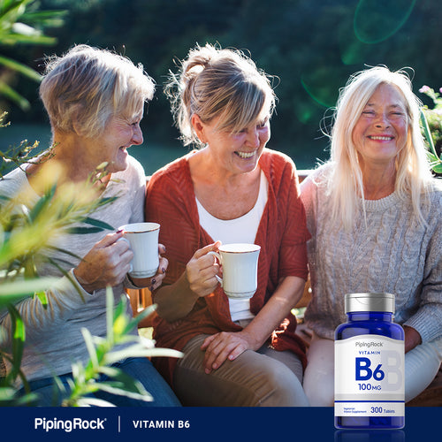 B-6 (Pyridoxine), 100 mg, 300 Tablets-Lifestyle