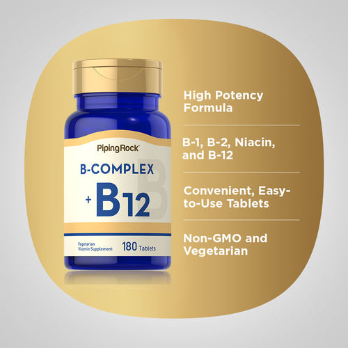 B-összetétel és B-12 vitamin 180 Tabletta       