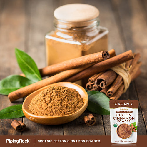 Ceylon Cinnamon Powder (Organic), 1 lb (454 g) Bag Lifestyle