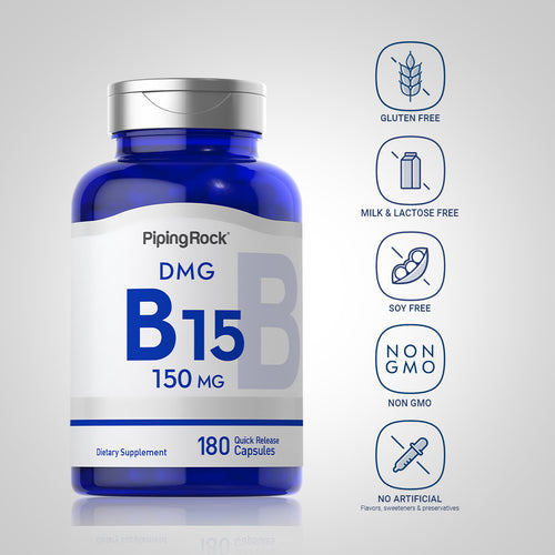 DMG (B-15), 150 mg, 180 Vegetarian Tablets -Dietary Attribute