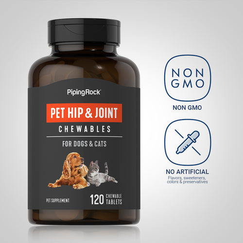 Hip & Joint for Dogs & Cats, 120 Chewable Tablets Dietary Attribute