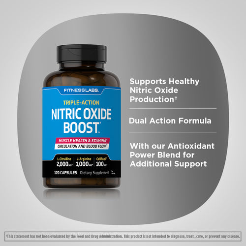 Nitric Oxide Boost, 120 Capsules -Benefits