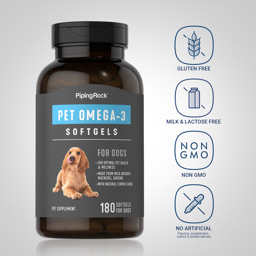 Omega-3 for Dogs, 180 Quick Release Softgels- Dietary Attribute