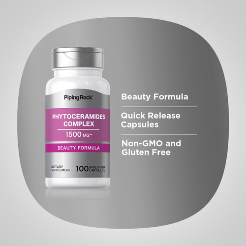 Phytoceramides Complex, 1500 mg, 100 Quick Release Capsules Benefits